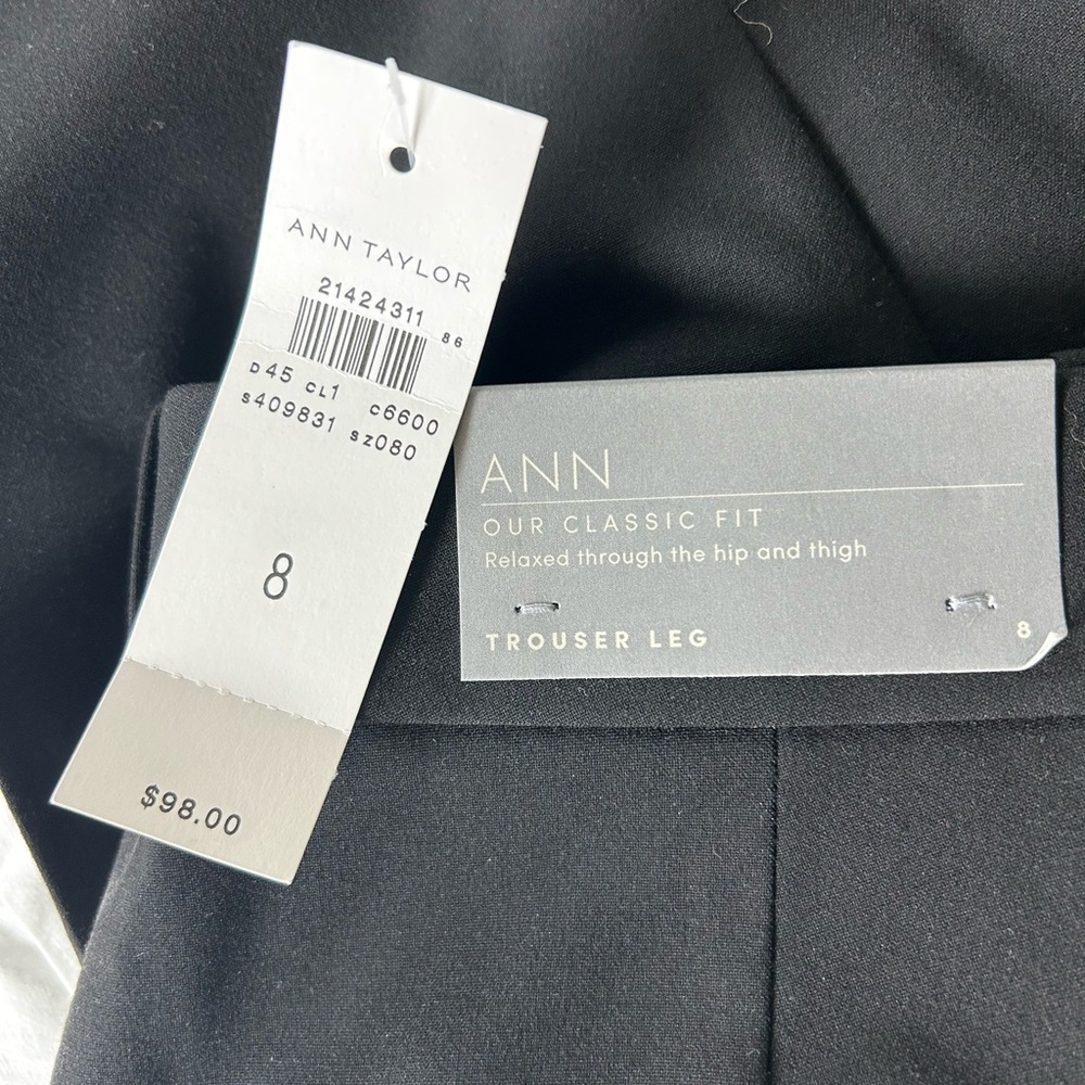 Ann Taylor Black Trousers